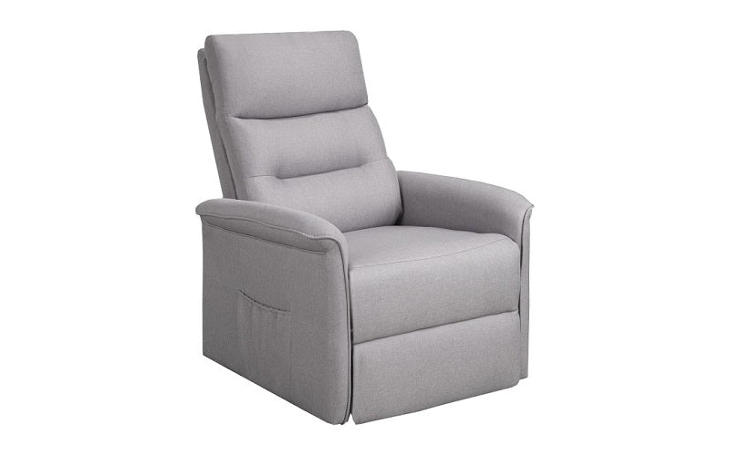 Power Recliner Lift Chair with Fabric - Light Grey. Power Lift Chair Recliner for Senior & Medical Supply