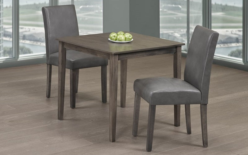 Kitchen Set with Square Top - 3 pc - Grey